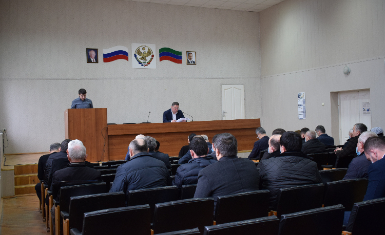 В Карабудахкентском районе обсудили вопросы  взаимодействия в борьбе с преступностью