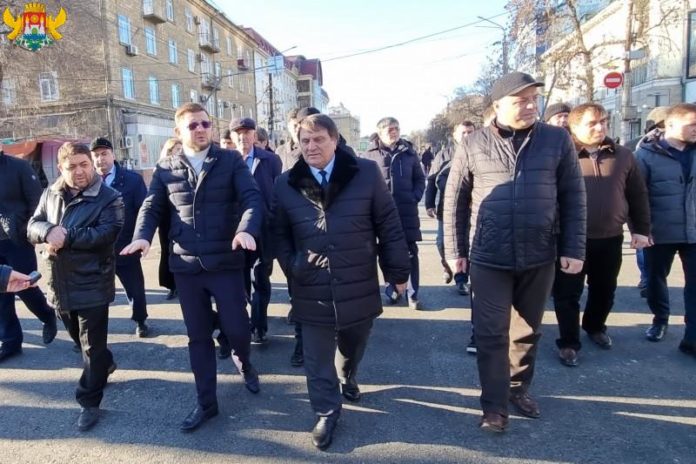 В Махачкале запустили движение транспорта по Коркмасова – от Толстого до Дахадаева