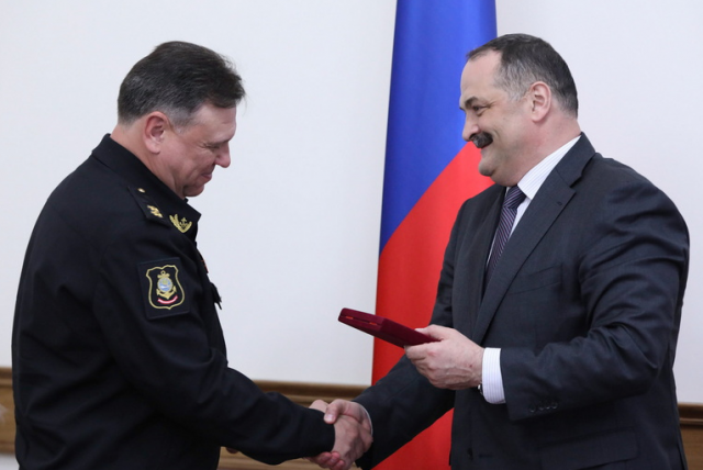 Командующий Каспийской флотилии получил новое назначение