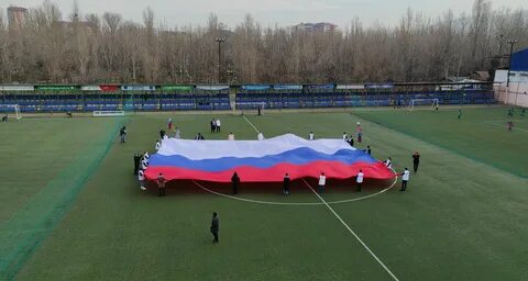 Акция в поддержку Олимпийской сборной России прошла в Дагестане
