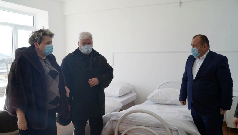 Татьяна Беляева зашла в «красную зону» Ботаюртовской инфекционной больницы