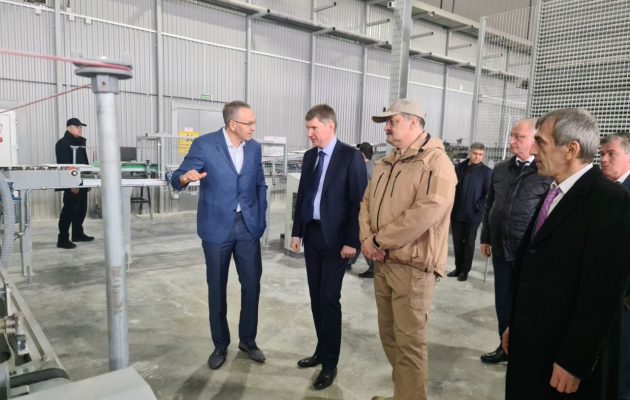 Сергей Меликов и Максим Решетников посетили ряд промышленных объектов Дагестана