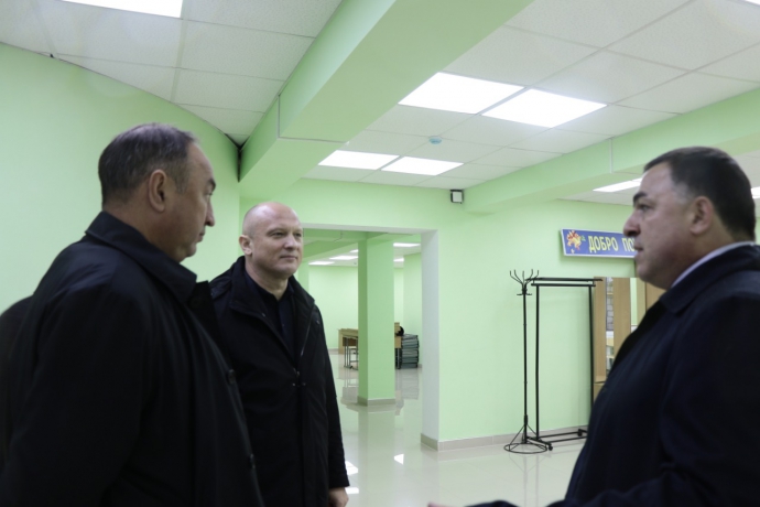 Дмитрий Волков побывал в Магарамкентском районе