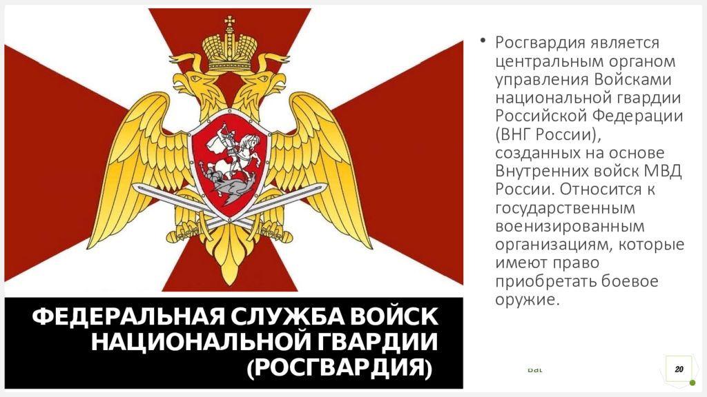 Кратко об истории создания Росгвардии