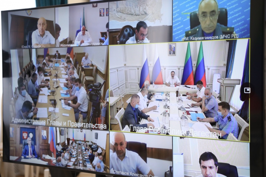 На заседании СБ Дагестана рассмотрели вопросы незаконного строительства и вывоза ТКО