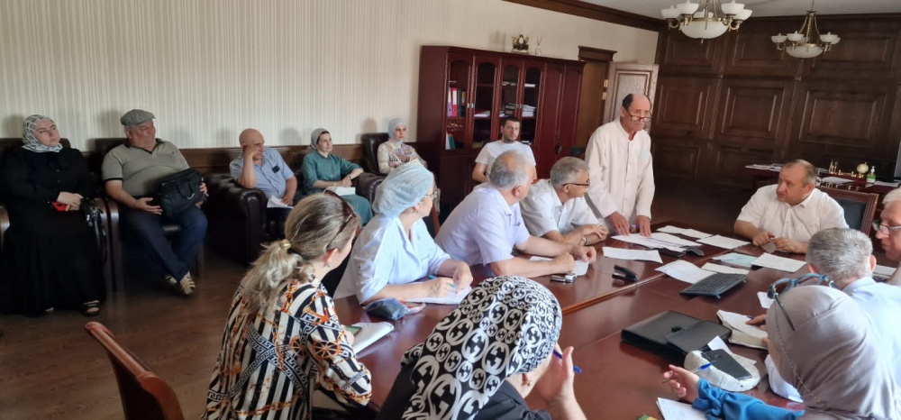 Совещание по актуальным вопросам здравоохранения Хасавюртовского района