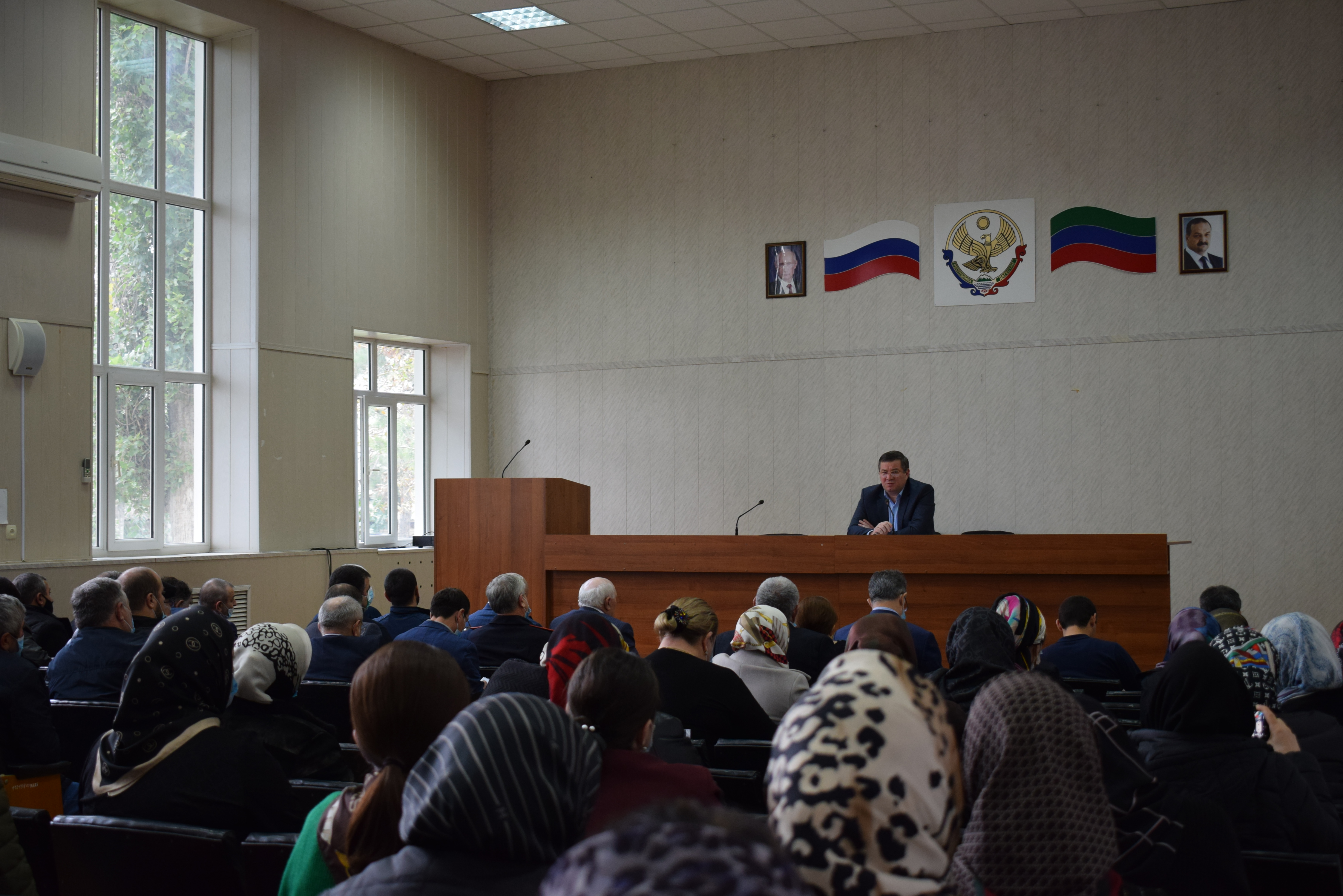 В Карабудахкентском районе обсудили ситуацию с коронавирусом