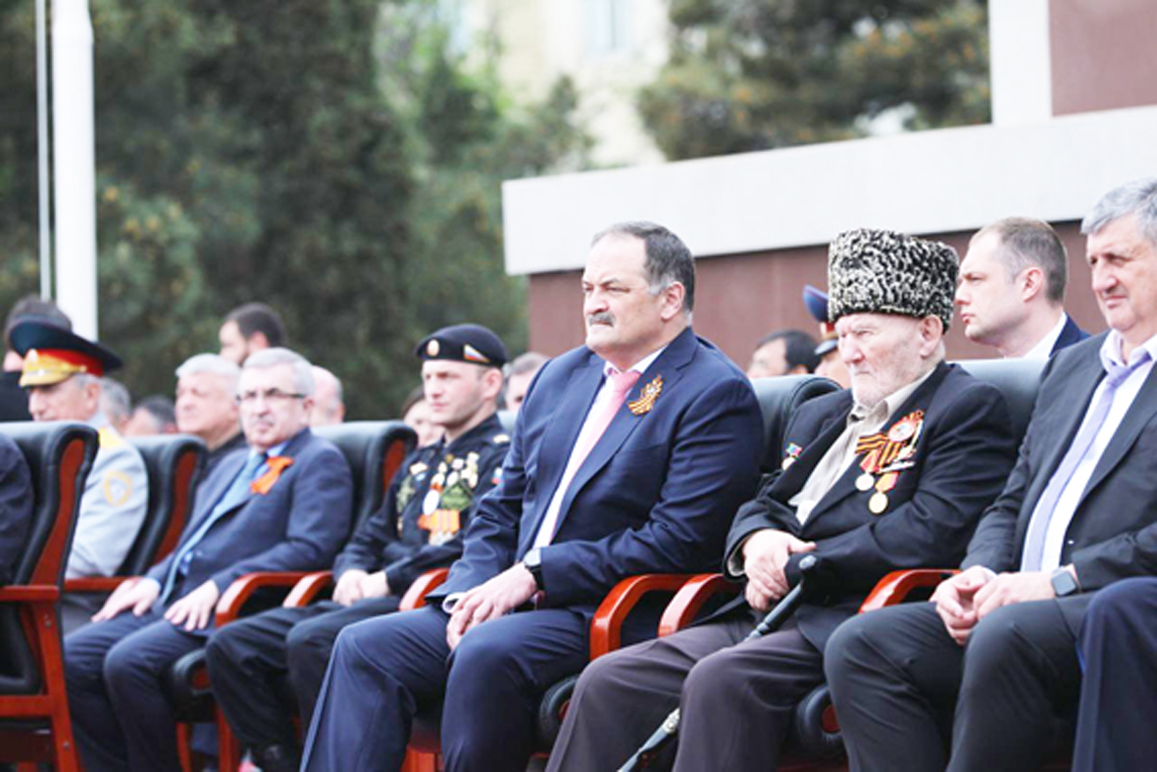 С.Меликов байрам чараларда ортакъчылыкъ этген