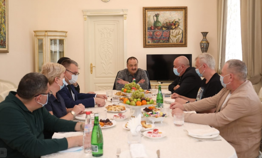 Глава Дагестана встретился с руководителями федеральных средств массовой информации