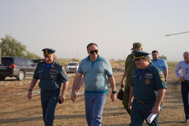 Сергей Меликов посетил Центра медицинской и психологической реабилитации работников МЧС России