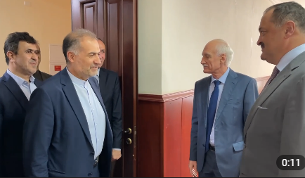 Сергей Меликов и посол Ирана в России обсудили перспективы дальнейшего сотрудничества