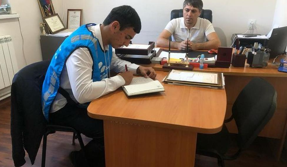 В Каякентском районе Дагестана активно работают «волонтеры переписи»
