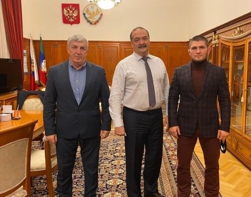 Сергей Меликов имел встречу с Хабибом Нурмагомедовым