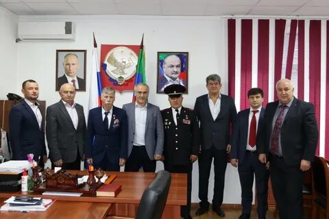 Герои России встретились с молодежью Буйнакска