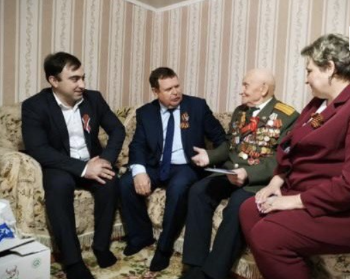 Министерство соцзащиты поздравляет ветеранов ВОВ
