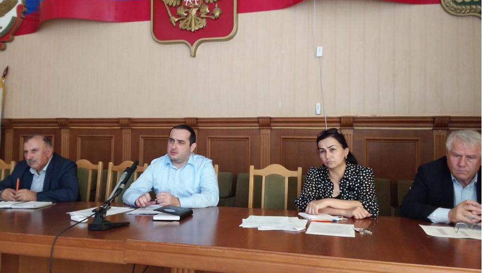 Подготовку к голосованию обсудили в Каякентском районе Дагестана