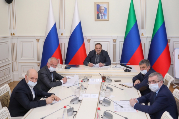Глава Дагестана провел очередное заседание оперативного штаба по борьбе с коронавирусом в регионе