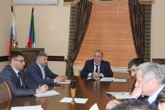 В Буйнакском районе прошло заседания штаба по обеспечению устойчивости развития экономики
