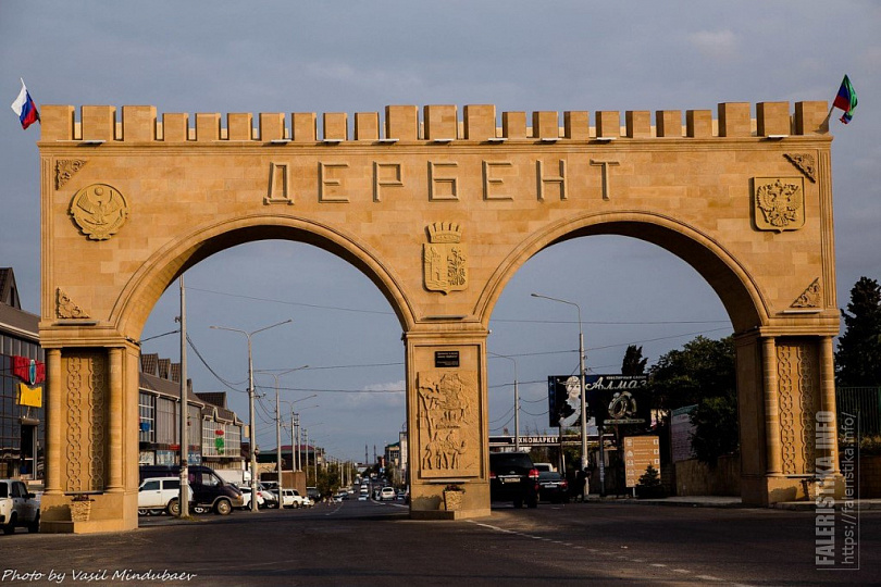 Ворота в грозный фото въезд в город