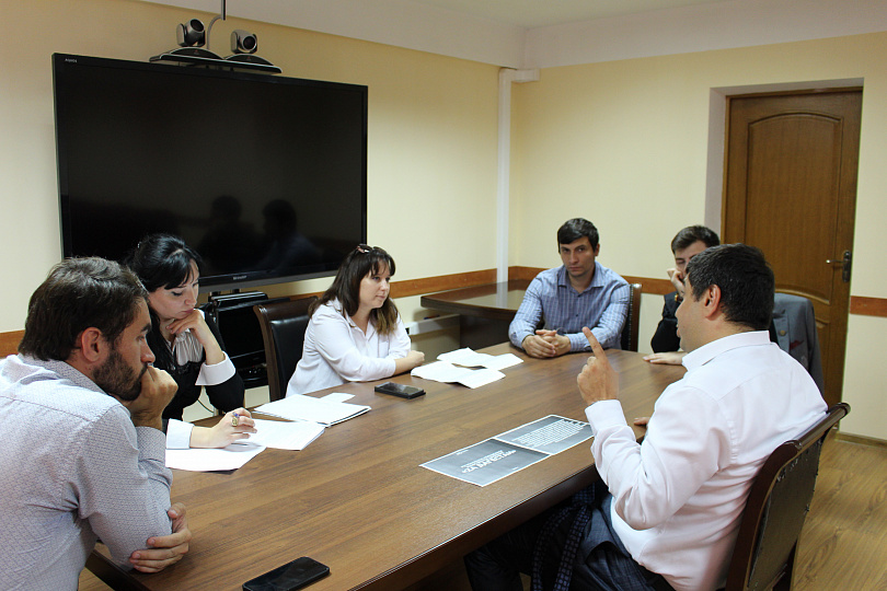 Дискуссия в Минпромторге  в рамках форума «Za Дагестан» Диана Муталибова
